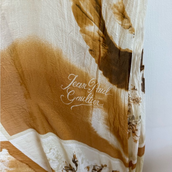 Jean Paul Gaultier Vintage Silk Sleeveless Dress - Picture 2 of 10